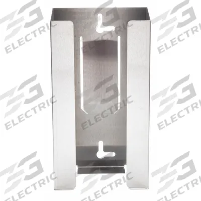 BOWMAN DISPENSERS Glove Dispenser: Stainless Steel, 5 1/2 in Overall Wd, 10 in Overall Ht - Harsh-Environment Wall-Mount Boxed Glove Dispensers