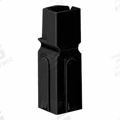 ANDERSON POWER PRODUCTS Housing: PP75, Black, Polycarbonate, MPN 75LOKBLK - Powerpole Connector Housings