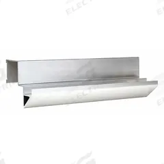 UNEX SPAN TRACK Span Track Hanger: 15 in x 2 3/4 in x 2 43/64 in, 9 in Wide Span Track Lane, Gray (MPN 98H215). Key specifications — Compatible Product Type: 9 in Wide Span Track Lane; Material: Aluminum; Color: Gray; Brand: UNEX SPAN TRACK.
