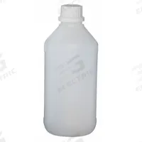 DYNALON Tamper Evident Bottle: HDPE, 16.9 fl oz, 500 mL, Colorless, 22-410 mm Screw Closure Size (MPN 202455-0500). Key specifications — Body Color: Colorless; Brand: DYNALON; Pre-Cleaned: None; Closure Included: Yes.