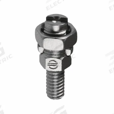 BURNDY Transformer Ground Connector: Leaded Bronze Alloy - Grounding Split Bolts