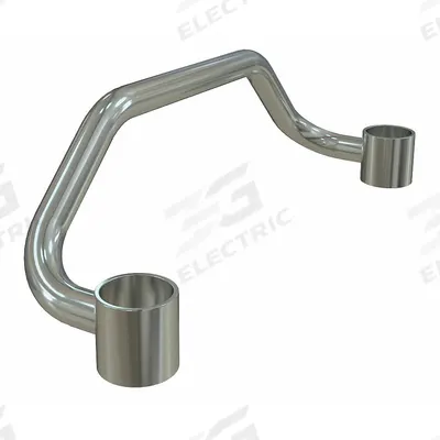 METRO Easy Grip Handle: MetroMax Shelving, 24 1/2 in x 6 1/4 in x 6 1/4 in - Push Handles for Wire Shelving