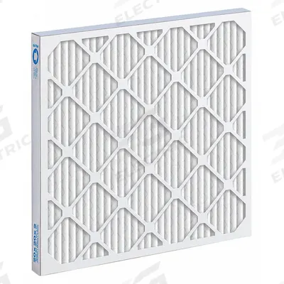 GRAINGER Pleated Air Filter: 16 in x 20 in x 1 in, MERV 8 - MERV 8 Pleated Air Filters