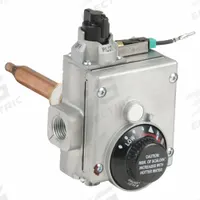 RHEEM Gas Water Heater Control: Mfr Part # SP14270K, Natural Gas, 155°F to 195°F, 36,800 BtuH. Key specifications — Fuel Type: Natural Gas; Manufacturer Part Number: SP14270K.