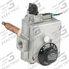 RHEEM Gas Water Heater Control: Mfr Part # SP14270K, Natural Gas, 155°F to 195°F, 36,800 BtuH. Key specifications — Fuel Type: Natural Gas; Manufacturer Part Number: SP14270K.