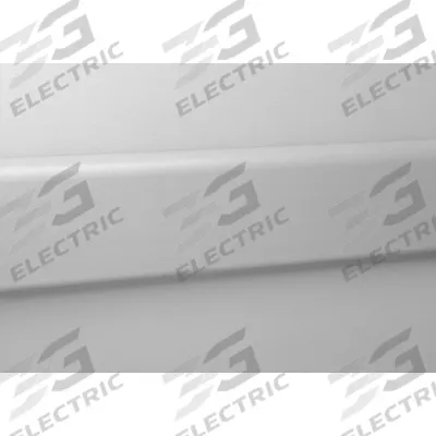 PAWLING Wall Guard: WG-4, PVC, Silver Gray, 4 in Overall Ht - PVC Crash Rails & Bumper Guards