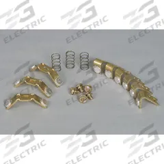 GE Replacement Contact Kit: 3 Contacts Included, NEMA Size 2 (MPN 546A780G051). Key specifications — Includes: Springs; Compatible with Series: 200-Line Magnetic Contactors; Brand: GE.