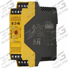 EATON Safety Monitoring Relay: DIN-Rail Relay Mounting, 16 Pins/Terminals, 24V DC, 2 Inputs, Screw (MPN ESR5-NV3-30). Key specifications — Output Switch Configuration: (2) NC; Brand: EATON.