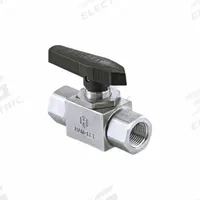 HAM-LET High Performance Ball Valve: 3/8 in, 316 Stainless Steel, Straight, FNPT x FNPT, Three-Piece (MPN H6810SSN3/8ICSS). Key specifications — Brand: HAM-LET; Handle: Locking Lever.