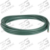 CHAINFLEX Control Cable: 20 AWG, 7 Conductors, Order by the Foot, PVC Jacket, 600 V (MPN CF5-05-07). Key specifications — Conductor Material: Copper; Conductor Configuration: Single; Minimum Bend Radius Factor - Fixed: 4 x OD; Minimum Bend Radius Factor - Flexible: 5 x OD; Includes Ground: Yes; Minimum Bend Radius Factor - E-Chain: 6.8 x OD; Resistance Properties: Heat Resistant; Standards: CE.