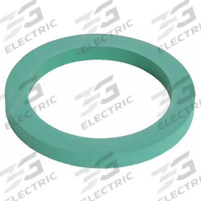 APPROVED VENDOR Cam and Groove Gasket: 1 in For Coupling Size, Green, 1 9/16 in Outside Dia - FKM Cam & Groove Gaskets