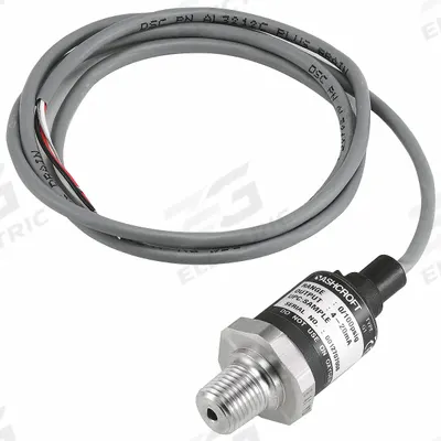 ASHCROFT Pressure Transmitter: 0 psi to 30 psi, 1 to 5V DC, Cable & Wire Leads, 1/4 in Male NPT - Pressure Transmitters with Cable & Wire Leads