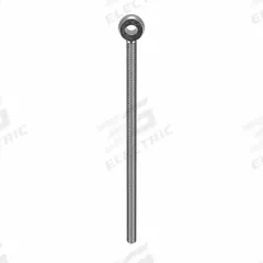 KEN FORGING Fixed Rod End: Stainless Steel, Plain, Right Hand, 3/8"-16 Thread Size, 6 in Thread Lg (MPN 3E-SSMACH). Key specifications — attr952243: KEN FORGING.