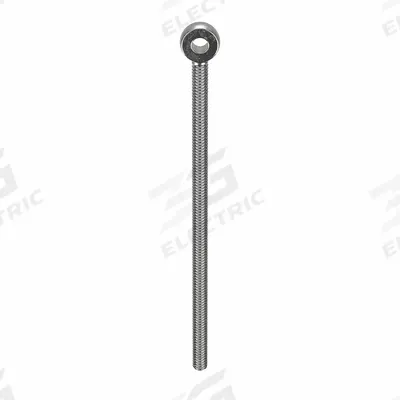 KEN FORGING Fixed Rod End: Stainless Steel, Plain, Right Hand, 3/8"-16 Thread Size - Stainless Steel Male Threaded Fixed Rod Ends