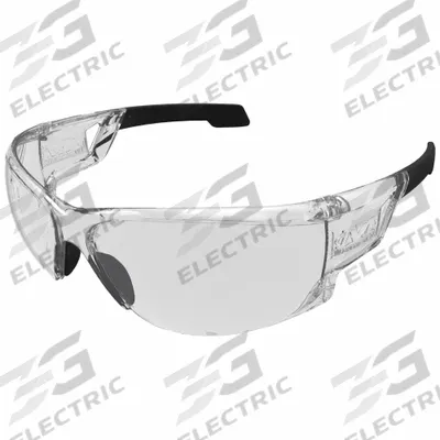 MECHANIX WEAR Safety Glasses: Clear Lens, Half-Frame - Padded Comfort-Fit Safety Glasses