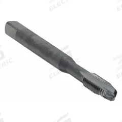 CLEVELAND Spiral Point Tap: #10-24 UNC, H3 / 2B, 3 Flute, Plug Chamfer, Black Oxide Cobalt (MPN C27698)