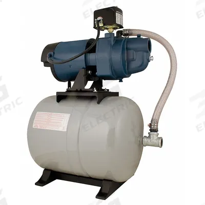 FLINT & WALLING Shallow Well Jet Pump System: 3/4 hp HP, Single Phase, 115/230V AC - Shallow-Well Jet Pump Systems