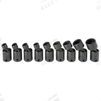 PROTO Impact Socket Set: 1/4 in Drive Size, 9 Pieces, 5.5 mm to 13 mm Socket Size Range (MPN J62133M). Key specifications — attr1204187: PROTO; attr1224350: 5.5 mm to 13 mm; attr1204189: None; attr1204193: (9) 12-Point; attr1226868: 1/4 in.