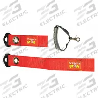 EZ WRAP 'N STOR Hook-and-Loop Cinch Strap: 12 in Lg, 3.00 in, 1.5 in Wd, Red, Reusable Wire Ties (MPN EZWRAPNSTORSYS). Key specifications — Color: Red; Brand: EZ WRAP 'N STOR; Includes: Reusable Wire Ties; Max. Bundle Dia.: 3.00 in.