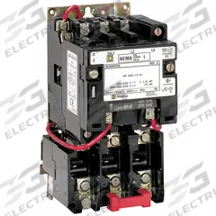 SQUARE D Magnetic Motor Starter: Non-Reversing, 3 Poles, NEMA Size 4, 135 A, 480V AC Coil (MPN 8536SFO1V06). Key specifications — Brand: SQUARE D; Coil Voltage: 480V AC; Phase: Three; Operator: None; Terminal Connection Type: Screw Clamp Terminals; Includes Pilot Light: No; Operator Controls: None; Auxiliary Contacts Included: No Auxiliary Contacts Included.