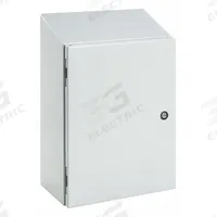 HOFFMAN Sloped Top Enclosure: 304 Stainless Steel, 36 in x 36 in x 12 in, NEMA 12/3R/4/4X, Hinged (MPN CSD363612SSST). Key specifications — Brand: HOFFMAN; Closure Method: 1/4-Turn Latch; Enclosure Material: 304 Stainless Steel; Knockouts: Not Included.