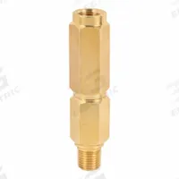 APPROVED VENDOR Pressure Gauge Snubber: Red Brass, Piston, Red Brass NPT, 3,000 psi Max. Pressure (MPN 5TUL6). Key specifications — Snubber Type: Piston; Connection Type: NPT; Brand: APPROVED VENDOR; Material: Red Brass.
