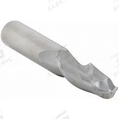 CLEVELAND Ball End Mill: Carbide, 2 Flute, 1" Mill Dia, 2-1/4" LOC, 5" OAL (MPN C60973)