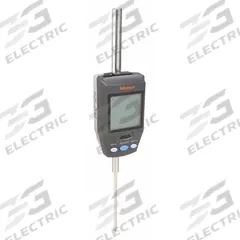 MITUTOYO Backlit Digital Indicator: 0 in to 0.5 in /0 mm to 12.7 mm, Inch/Metric, IP42, Plunger (MPN 543-562ACAL). Key specifications — attr1184065: MITUTOYO; attr1184072: +/- 0.0001 in; attr1184084: 66 mm.