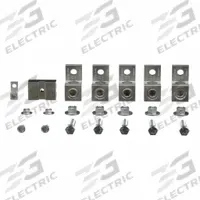 SQUARE D Lug Kit: For Low Volt Transmer Type, (7) Bolts/(7) Nuts/Bonding Lug/Lug Ground, 5 Lugs (MPN DASKGS250). Key specifications — Brand: SQUARE D; For Maximum Wire Size: 350 kcmil; For Transformer Type: Low Voltage; Manufacturer Part Number: DASKGS250; Compatible with Manufacturer Model Number: EE30T67H.