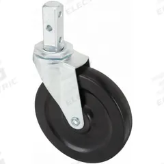APPROVED VENDOR Stem Caster: Swivel, 3 in Wheel Dia., 1 in Wheel Wd, Rubber, 3/4 in Stem Dia., Steel (MPN 32J903). Key specifications — Wheel Bearing Type: Plain; Brand: APPROVED VENDOR; Roll Up: Swivel.