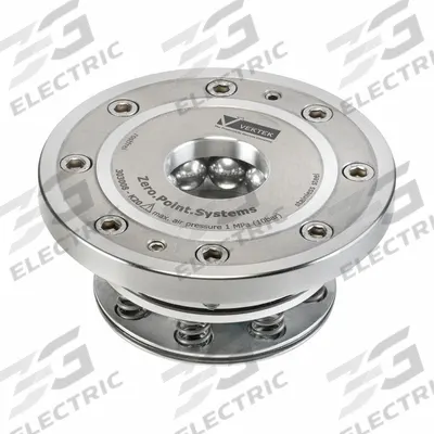 VEKTEK Zero Point Installation Clamping Module: KP10 Nominal Size, Pneumatic Opening - Zero Point System Installation Clamping Modules