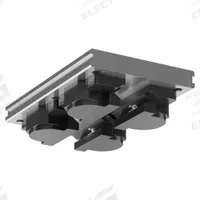 HEPCOMOTION GV3 Carriage: For 25 mm Rail Wd, Roller, GV3 Std Carriage, 28.1 mm Carriage Ht, Aluminum (MPN AU2525L135CSDRNS). Key specifications — Carriage Material: Aluminum; Roller Material: Stainless Steel; Size: 25; Brand: HEPCOMOTION; Features: Nitrile Seal; Type: GV3 Standard Carriage.