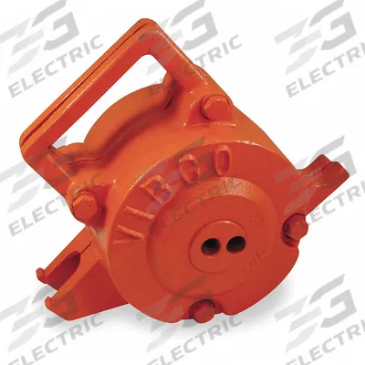 VIBCO Pneumatic Vibrator: 9,550 lbf Max Force, 9,500 vpm Max Vibration Speed - General Purpose High Frequency Vibrators