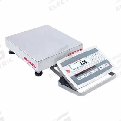 OHAUS Industrial Bench Scale: 10 in x 10 in, IP67/IP68, Front-Mounted - Compact Bench Scales