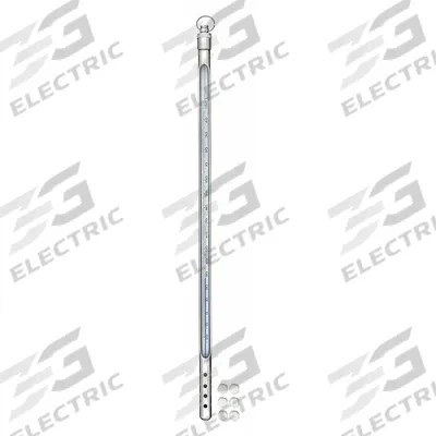 VEE GEE Armored Liquid In Glass Thermometer: -20°C to 150°C, Full Immersion - Full-Immersion Armored Liquid-in-Glass Lab Thermometers