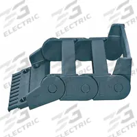 IGUS Mounting Bracket Set: Open, 1 Channels, 1.38 in Cavity Ht, 1.97 in Cavity Wd, Locking (MPN 2605-12PZB). Key specifications — Brand: IGUS; Crossbar Material: Igumid TE; Item: Mounting Bracket Set; Mounting Brackets Included: With Mounting Brackets; Outside Width: 2.6 in; Outside Height: 2.0 in; Mounting Bracket Type: Moving End; Color: Black.