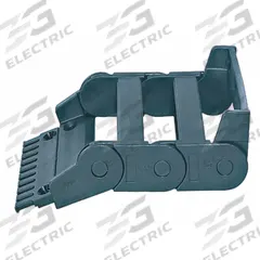 IGUS Mounting Bracket Set: Open, 1 Channels, 1.38 in Cavity Ht, 1.97 in Cavity Wd, Locking (MPN 2605-12PZB). Key specifications — Brand: IGUS; Crossbar Material: Igumid TE; Item: Mounting Bracket Set; Mounting Brackets Included: With Mounting Brackets; Outside Width: 2.6 in; Outside Height: 2.0 in; Mounting Bracket Type: Moving End; Color: Black.