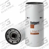 FLEETGUARD Automotive Oil Filter: B76, LF667, 1 1/8"-16 UN-2B Thread Size, 11 1/8 in Overall Ht, Oil. Key specifications — Baldwin Interchange: B76; FleetGuard Interchange: LF667; Brand: FLEETGUARD; Compatible Vehicle Make: Dril Tech.