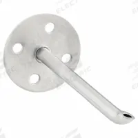 Total Pressure Probe: 5 1/4 in Overall Lg, 1 1/4 in Exterior Lg, 4 in Insertion Lg, 1/2 in Smooth (MPN 21121). Key specifications — Brand: CLEVELAND CONTROLS; Process Connection Type: Smooth; Product Type: Total Pressure Probe.