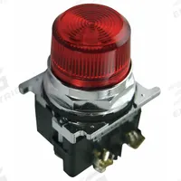 EATON Pilot Light: 30 mm Panel Mounting Size, Red, LED, 120 V AC/DC Max Volt Rating (Supply) (MPN 10250T181LRP06). Key specifications — Series: 10250T; Brand: EATON; Includes Push-To-Test: No Push-To-Test Included.