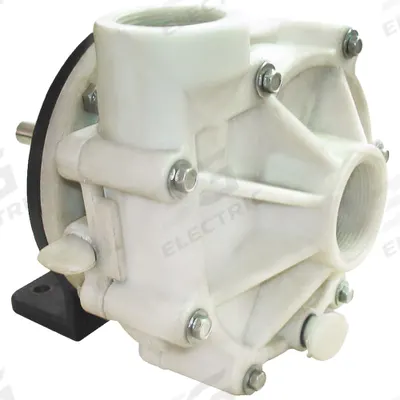 Dayton Pedestal Pump: Pedestal Pump, Polypropylene, 2 hp Sized for Horsepower - Polypropylene Housing Pedestal Pumps