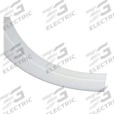 MONROE PMP Piano Hinge: Plastic, 600 in Leaf Ht, 2 in Leaf Wd - Full Surface-Mount Piano Hinges
