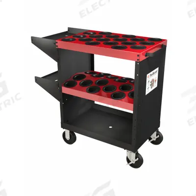 HUOT Tool Holder Cart: For HSK100A Taper - Standard CNC Toolholder Carts