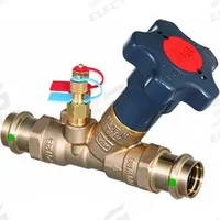 VIEGA PROPRESS Balancing Valve: Manual, Press, 4.09 gpm – 9.56 gpm, 4.09 gpm Min. Flow Rate, Brass (MPN 82120). Key specifications — Brand: VIEGA PROPRESS; Accuracy: ±3%.