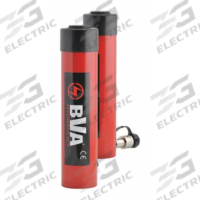 BVA HYDRAULICS Hydraulic Ram: Single Acting, 25 ton Nominal Capacity, 10 in Nominal Stroke Lg - General Purpose Rams