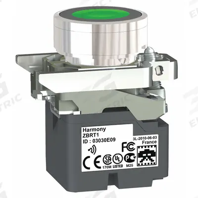 SCHNEIDER ELECTRIC Wireless Push Button Transmitter: 22 mm Panel Mounting Size - Non-Illuminated Panel-Mount Push Buttons with Transmitters