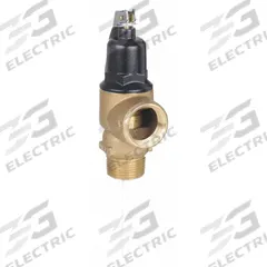 CASH ACME Temperature and Pressure Relief Valve: Section IV ASME Section, MNPT x FNPT, Brass (MPN FVMX-3C). Key specifications — Brand: CASH ACME; Body Material: Brass.