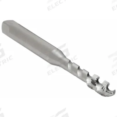 CLEVELAND Spiral Flute Tap: #4-40 UNC, H2 / 2B, 2 Flute, Plug Chamfer, High Speed Steel (MPN C58515) - General Purpose Spiral-Flute Taps
