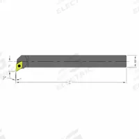 ULTRA-DEX USA Indexable Boring Bar: D12S SDUCR3 (MPN 910-000-051). Key specifications — attr257292: D12S SDUCR3.