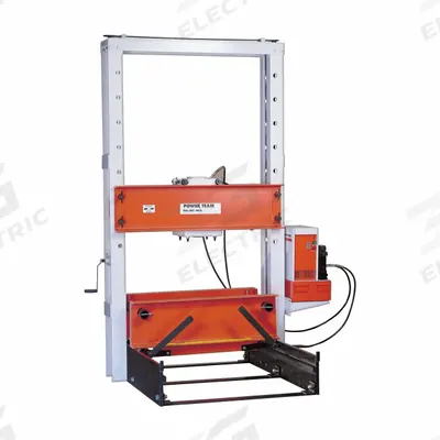 POWER TEAM Metal Roll Bed Press: Electric, Roll Frame, 150 ton - Electric Roll-Bed Hydraulic Presses